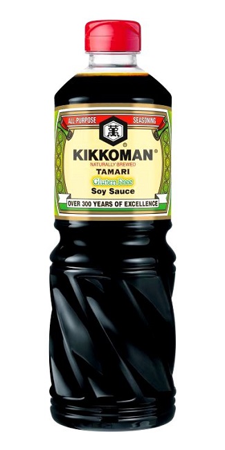 Salsa di soia Tamari senza glutine Kikkoman 1 l. Salsa di soia Tamari senza glutine Kikkoman 1 l.
